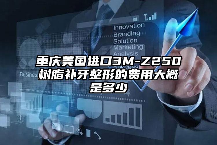 重庆美国进口3M-Z250树脂补牙整形的费用大概是多少