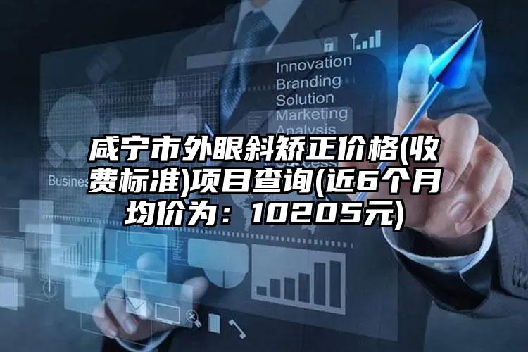 咸宁市外眼斜矫正价格(收费标准)项目查询(近6个月均价为：10205元)