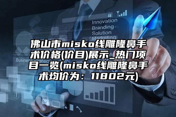 佛山市misko线雕隆鼻手术价格(价目)展示_热门项目一览(misko线雕隆鼻手术均价为：11802元)